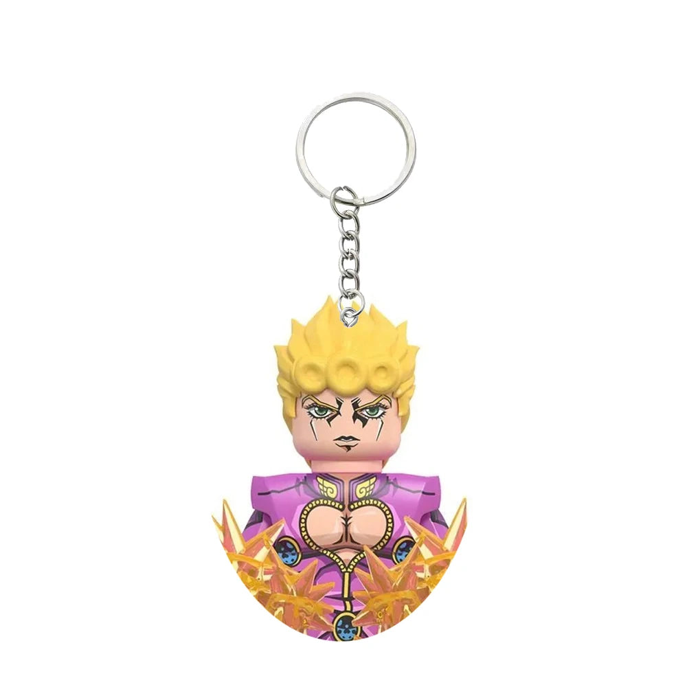 Giorno Giovanna Keychain